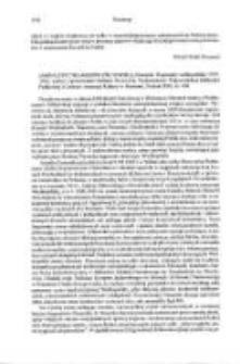 Dziennik. Fragmenty wielkopolskie 1919-1933, Janina z Puttkamerów Żółtowska, wybór i opracowanie Barbara Wysocka, Poznań 2003