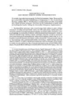 Hans-Dietrich Kahl jako badacz dziej&oacute;w dawnej Słowiańszczyzny. (W związku z jego najnowszą monografią: Der Staat der Karantanen. Fakten, Thesen und Fragen zu einer Fr&uuml;hen slawischen Machtbildung im Ostalpenraum 7.-9.Jh.) Ljubljana 2002