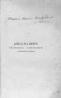 Agenda dla zbor&oacute;w ewangielicko-luterskich w Rossyi: zaprowadzona w zborach ewangielicko-augsburskich w Kr&oacute;lestwie Polskim