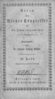 Acten des Wiener Congresses in den Jahren 1814 und 1815. H.28