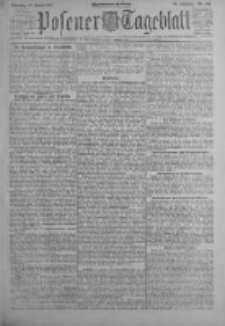 Posener Tageblatt 1921.08.30 Jg.60 Nr154