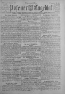 Posener Tageblatt 1921.09.14 Jg.60 Nr167