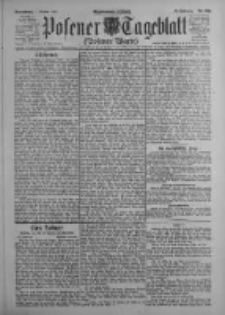 Posener Tageblatt (Posener Warte) 1921.10.01 Jg.60 Nr182