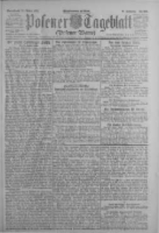 Posener Tageblatt (Posener Warte) 1921.10.29 Jg.60 Nr206