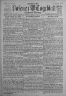 Posener Tageblatt (Posener Warte) 1922.01.08 Jg.61 Nr6