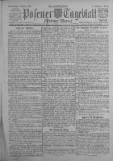 Posener Tageblatt (Posener Warte) 1922.01.12 Jg.61 Nr9