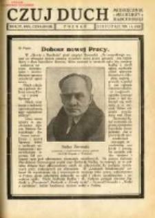 Czuj Duch: miesięcznik młodzieży harcerskiej 1925.11 R.4 Nr11=42