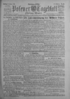 Posener Tageblatt (Posener Warte) 1922.01.20 Jg.61 Nr16