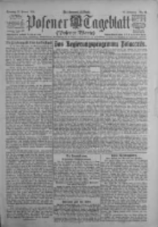 Posener Tageblatt (Posener Warte) 1922.01.22 Jg.61 Nr18