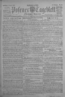 Posener Tageblatt (Posener Warte) 1922.01.24 Jg.61 Nr19