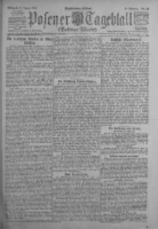 Posener Tageblatt (Posener Warte) 1922.01.25 Jg.61 Nr20