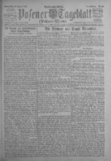 Posener Tageblatt (Posener Warte) 1922.01.26 Jg.61 Nr21