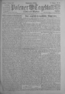 Posener Tageblatt (Posener Warte) 1922.01.27 Jg.61 Nr22