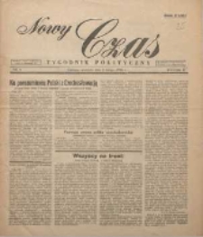 Nowy Czas: tygodnik polityczny 1946.02.03 R.2 Nr6