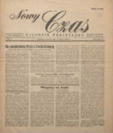 Nowy Czas: tygodnik polityczny 1946.02.03 R.2 Nr6