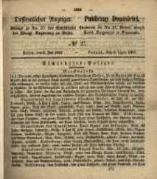 Oeffentlicher Anzeiger. 1852.07.06 Nro.27