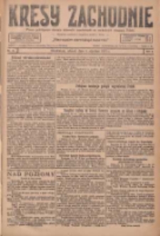 Kresy Zachodnie: pismo poświęcone obronie interes&oacute;w narodowych na zachodnich ziemiach Polski 1927.01.04 R.5 Nr2