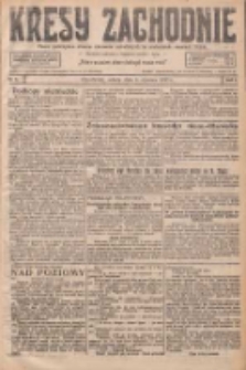 Kresy Zachodnie: pismo poświęcone obronie interes&oacute;w narodowych na zachodnich ziemiach Polski 1927.01.08 R.5 Nr5