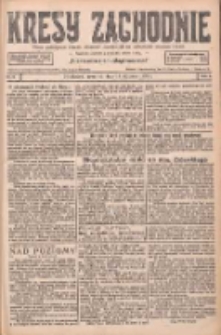 Kresy Zachodnie: pismo poświęcone obronie interes&oacute;w narodowych na zachodnich ziemiach Polski 1927.01.13 R.5 Nr9