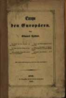 Europa den Europ&auml;ern