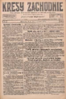Kresy Zachodnie: pismo poświęcone obronie interes&oacute;w narodowych na zachodnich ziemiach Polski 1927.01.18 R.5 Nr13