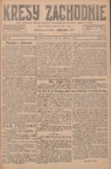 Kresy Zachodnie: pismo poświęcone obronie interes&oacute;w narodowych na zachodnich ziemiach Polski 1927.01.22 R.5 Nr17