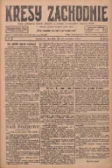 Kresy Zachodnie: pismo poświęcone obronie interes&oacute;w narodowych na zachodnich ziemiach Polski 1927.01.30 R.5 Nr24