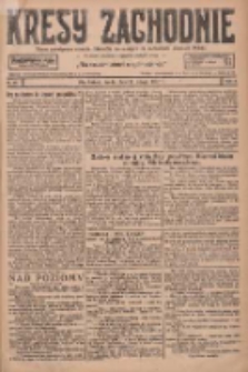 Kresy Zachodnie: pismo poświęcone obronie interes&oacute;w narodowych na zachodnich ziemiach Polski 1927.02.09 R.5 Nr31