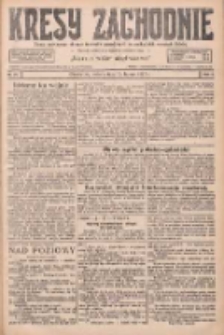 Kresy Zachodnie: pismo poświęcone obronie interesów narodowych na zachodnich ziemiach Polski 1927.02.12 R.5 Nr34