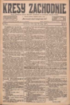 Kresy Zachodnie: pismo poświęcone obronie interes&oacute;w narodowych na zachodnich ziemiach Polski 1927.02.16 R.5 Nr37