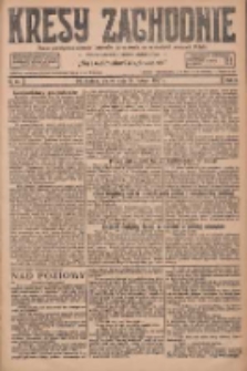 Kresy Zachodnie: pismo poświęcone obronie interes&oacute;w narodowych na zachodnich ziemiach Polski 1927.02.25 R.5 Nr45