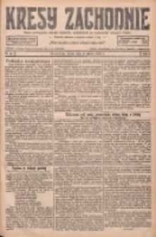 Kresy Zachodnie: pismo poświęcone obronie interes&oacute;w narodowych na zachodnich ziemiach Polski 1927.03.02 R.5 Nr49