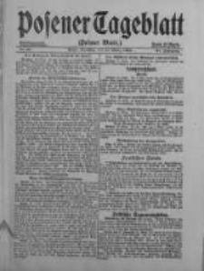 Posener Tageblatt (Posener Warte) 1922.03.21 Jg.61 Nr65