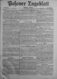Posener Tageblatt (Posener Warte) 1922.03.25 Jg.61 Nr69