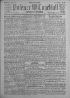 Posener Tageblatt (Posener Warte) 1922.04.12 Jg.61 Nr83
