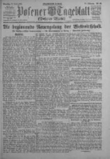 Posener Tageblatt (Posener Warte) 1922.04.25 Jg.61 Nr92