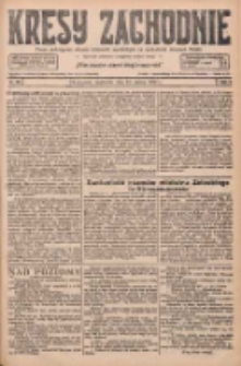 Kresy Zachodnie: pismo poświęcone obronie interes&oacute;w narodowych na zachodnich ziemiach Polski 1927.03.13 R.5 Nr59