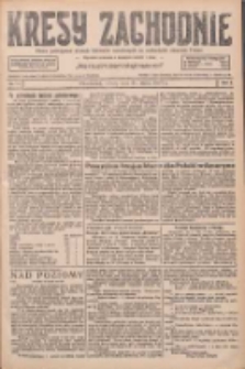 Kresy Zachodnie: pismo poświęcone obronie interes&oacute;w narodowych na zachodnich ziemiach Polski 1927.03.26 R.5 Nr70