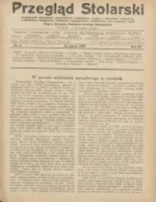 Przegląd Stolarski: dwutygodnik poświęcony zagadnieniom architektury wnętrz a mianowicie: stolarstwu, rzeźbiarstwu, tapicerstwu, tokarstwu, koszykarstwu, zdobnictwu oraz handlowi mebli: organ Związku Polskich Cech&oacute;w Stolarskich 1929.03.16 R.3 Nr6
