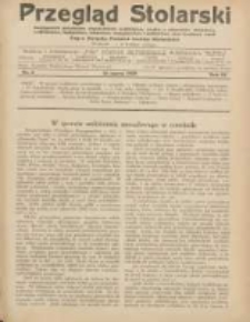 Przegląd Stolarski: dwutygodnik poświęcony zagadnieniom architektury wnętrz a mianowicie: stolarstwu, rzeźbiarstwu, tapicerstwu, tokarstwu, koszykarstwu, zdobnictwu oraz handlowi mebli: organ Związku Polskich Cechów Stolarskich 1929.03.16 R.3 Nr6