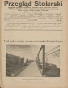 Przegląd Stolarski: dwutygodnik poświęcony zagadnieniom architektury wnętrz a mianowicie: stolarstwu, rzeźbiarstwu, tapicerstwu, tokarstwu, koszykarstwu, zdobnictwu oraz handlowi mebli: organ Związku Polskich Cech&oacute;w Stolarskich 1929.06.01 R.3 Nr11