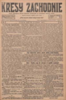 Kresy Zachodnie: pismo poświęcone obronie interes&oacute;w narodowych na zachodnich ziemiach Polski 1927.04.15 R.5 Nr87