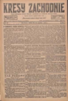 Kresy Zachodnie: pismo poświęcone obronie interes&oacute;w narodowych na zachodnich ziemiach Polski 1927.04.16 R.5 Nr88