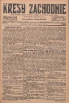 Kresy Zachodnie: pismo poświęcone obronie interes&oacute;w narodowych na zachodnich ziemiach Polski 1927.04.20 R.5 Nr90
