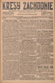 Kresy Zachodnie: pismo poświęcone obronie interes&oacute;w narodowych na zachodnich ziemiach Polski 1927.05.12 R.5 Nr108