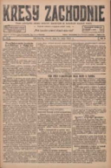 Kresy Zachodnie: pismo poświęcone obronie interes&oacute;w narodowych na zachodnich ziemiach Polski 1927.05.17 R.5 Nr112