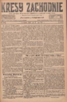 Kresy Zachodnie: pismo poświęcone obronie interes&oacute;w narodowych na zachodnich ziemiach Polski 1927.05.25 R.5 Nr119