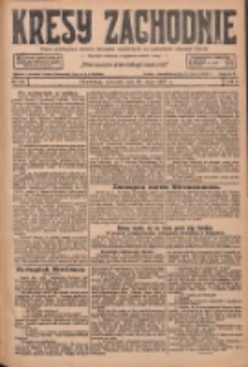 Kresy Zachodnie: pismo poświęcone obronie interesów narodowych na zachodnich ziemiach Polski 1927.05.26 R.5 Nr120