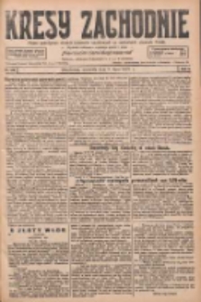 Kresy Zachodnie: pismo poświęcone obronie interesów narodowych na zachodnich ziemiach Polski 1927.07.03 R.5 Nr149