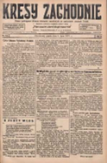 Kresy Zachodnie: pismo poświęcone obronie interes&oacute;w narodowych na zachodnich ziemiach Polski 1927.07.08 R.5 Nr153